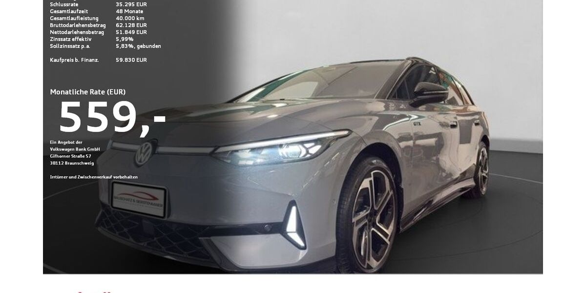 VW ID.7 4.800 km 58.850 &euro; Ravensburg 88214