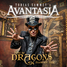 Tobias Sammet's Avantasia - Here Be Dragons Summer 2026 04.06.2026 Regionalwerk Bodensee Schlossgarten Open Airs