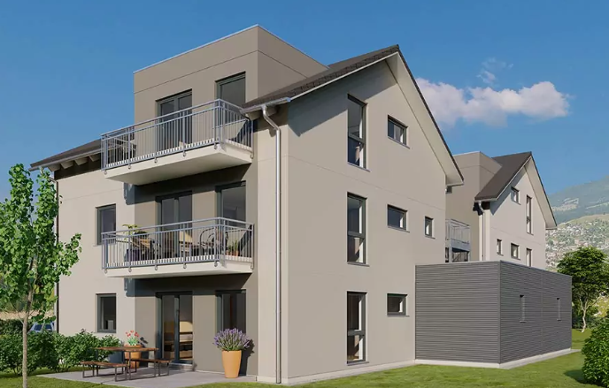 Etagenwohnung Uhldingen-Mühlhofen Mühlhofen - 3 Zimmer, 84 m&sup2;, 310.000&euro; | Angebot:26678951