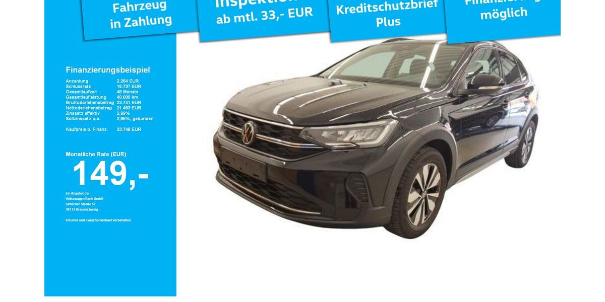 VW Taigo 15.830 km 23.590 &euro; Lindau 88131