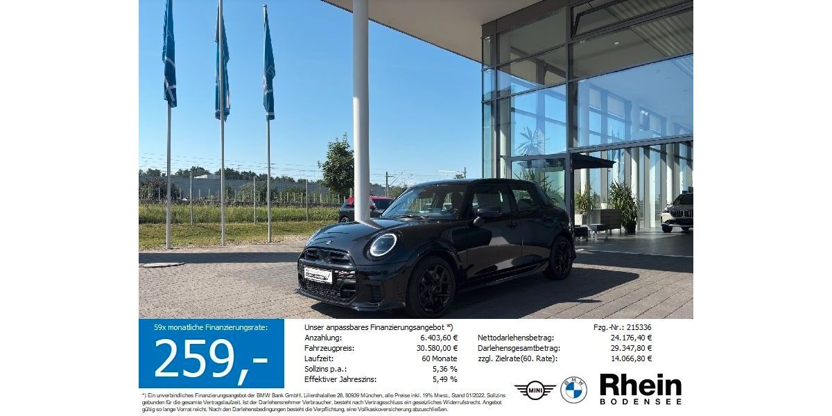 Mini Cooper C 14.216 km 28.750 &euro; Friedrichshafen 88046