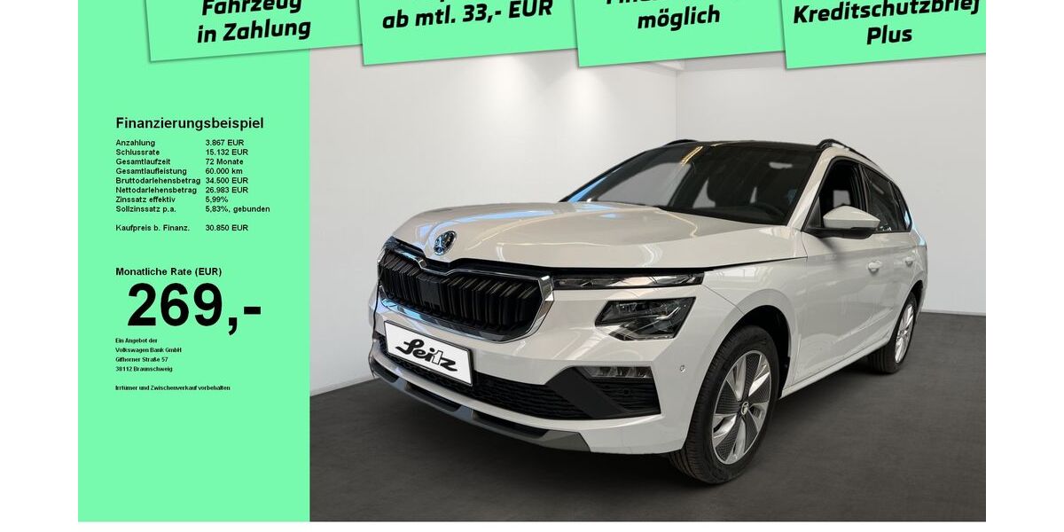 Skoda Kamiq 14.700 km 30.850 &euro; Wangen im Allgäu 88239