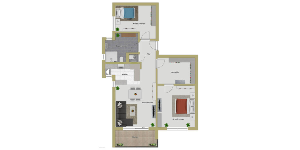 Etagenwohnung Überlingen Nußdorf - 3 Zimmer, 75 m&sup2;, 499.000&euro; | Angebot:25693482