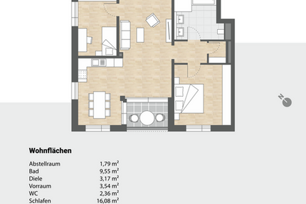 Wohnung Friedrichshafen Ailingen - 4 Zimmer, 101 m&sup2;, 645.000&euro; | Angebot:27351810