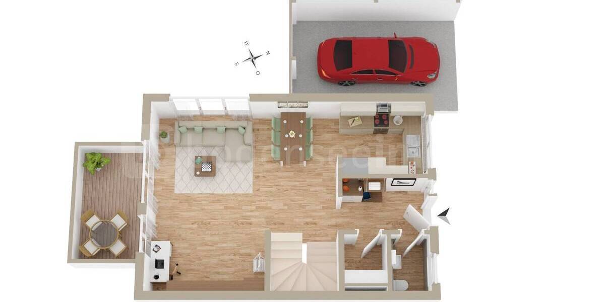 Doppelhaushälfte Konstanz Wollmatingen - 6 Zimmer, 189 m&sup2;, 1.390.000&euro; | Angebot:25689689