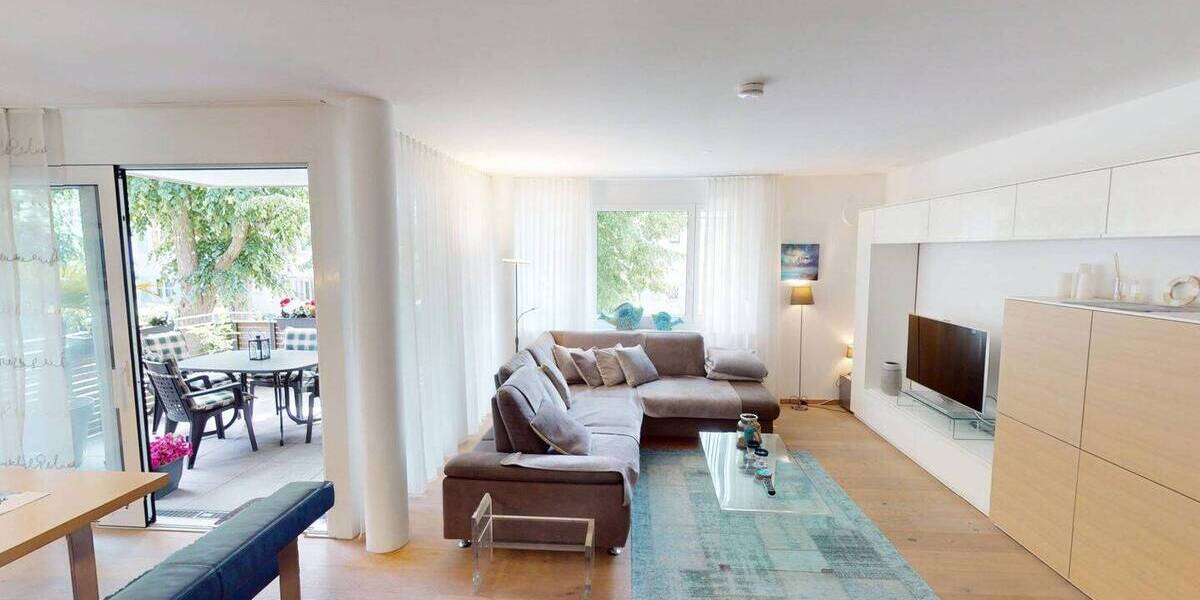Etagenwohnung Friedrichshafen Zeppelindorf - 3 Zimmer, 101 m&sup2;, 1.690&euro; | Angebot:26891616
