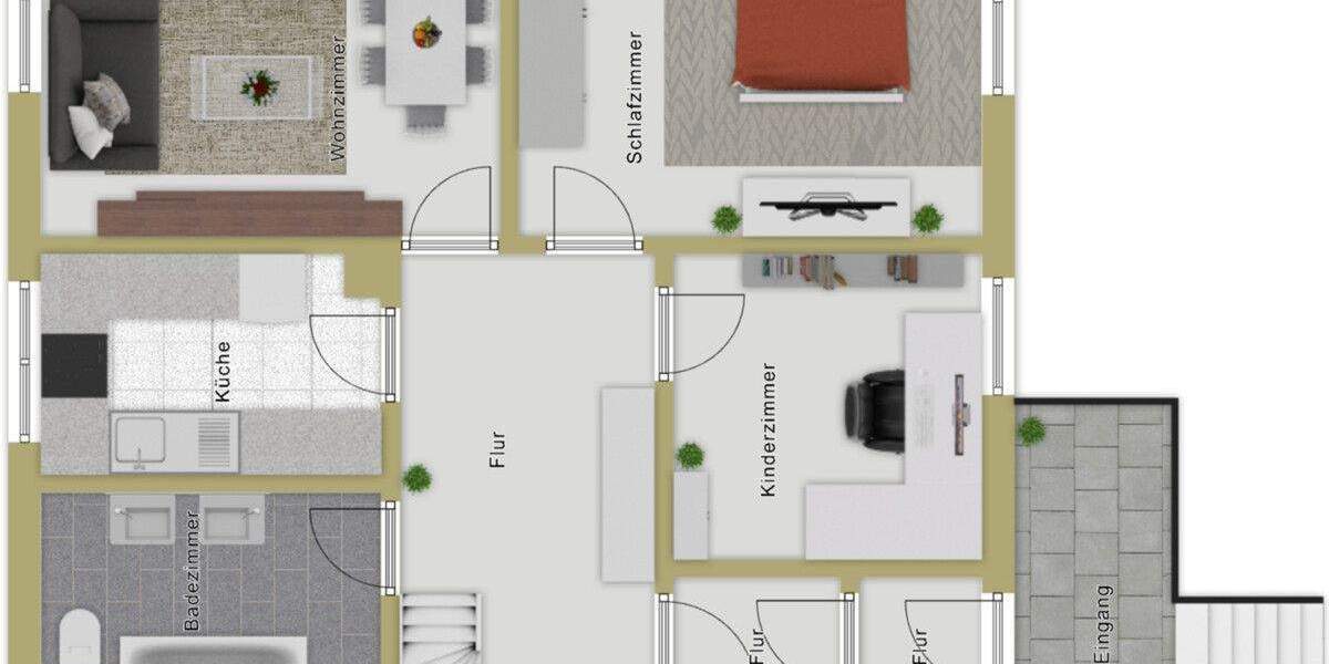 Doppelhaushälfte Baindt - 6 Zimmer, 131 m&sup2;, 398.000&euro; | Angebot:25740488