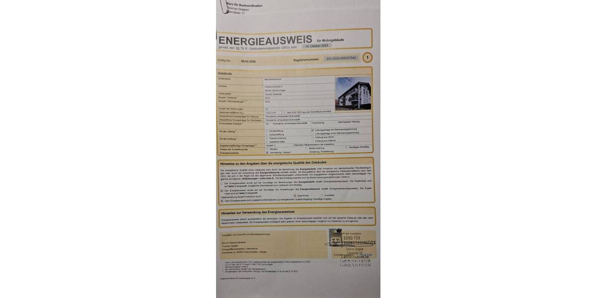 Etagenwohnung Oberteuringen Rammetshofen - 4 Zimmer, 110 m&sup2;, 1.320&euro; | Angebot:25999602