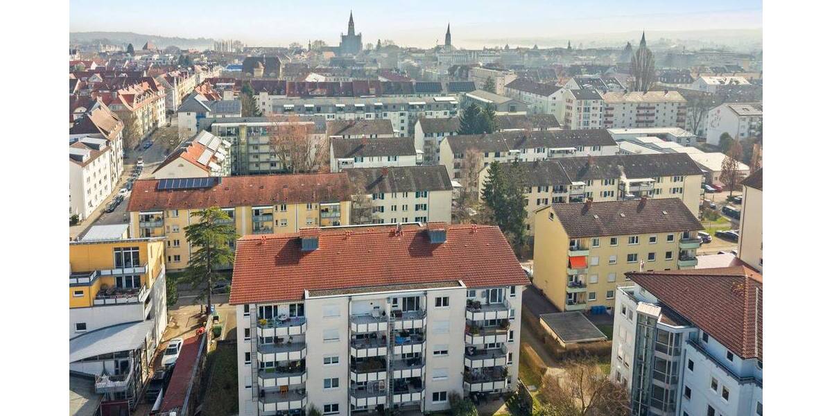 Etagenwohnung Konstanz Paradies - 2 Zimmer, 55 m&sup2;, 295.000&euro; | Angebot:26055780