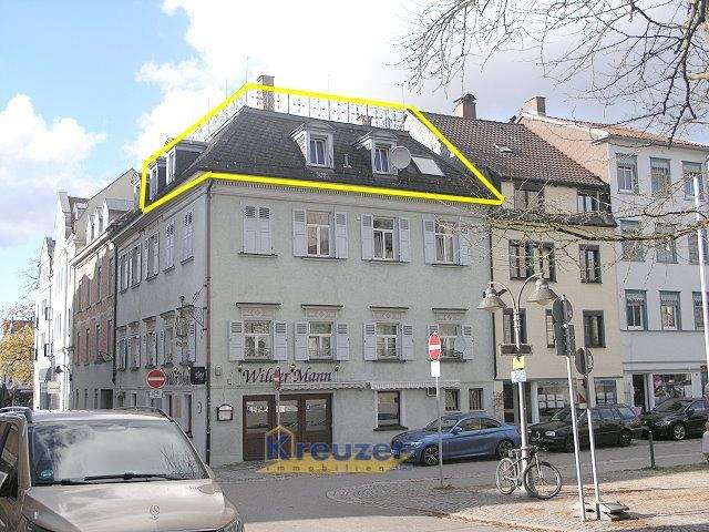 Etagenwohnung Ravensburg Innenstadt - 4 Zimmer, 84 m&sup2;, 389.000&euro; | Angebot:25660661