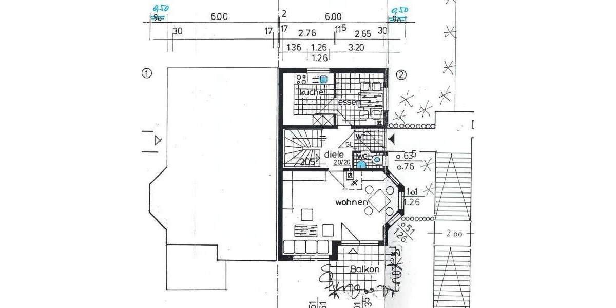 Doppelhaushälfte Konstanz Königsbau - 6 Zimmer, 120 m&sup2;, 785.000&euro; | Angebot:25688076