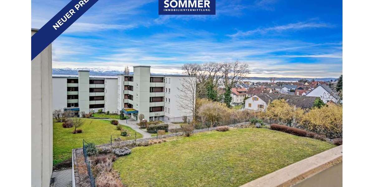 Etagenwohnung Immenstaad am Bodensee - 4 Zimmer, 102 m&sup2;, 399.000&euro; | Angebot:25113632