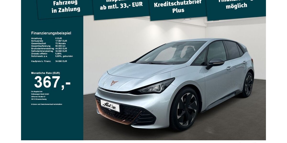 Cupra Born 29.975 km 33.448 &euro; Weingarten 88250