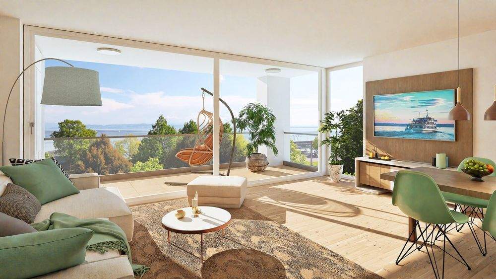 Etagenwohnung Friedrichshafen Allmannsweiler - 3 Zimmer, 81 m&sup2;, 965.000&euro; | Angebot:25732135