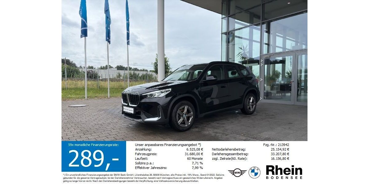 BMW X1 55.214 km 28.850 &euro; Friedrichshafen 88046