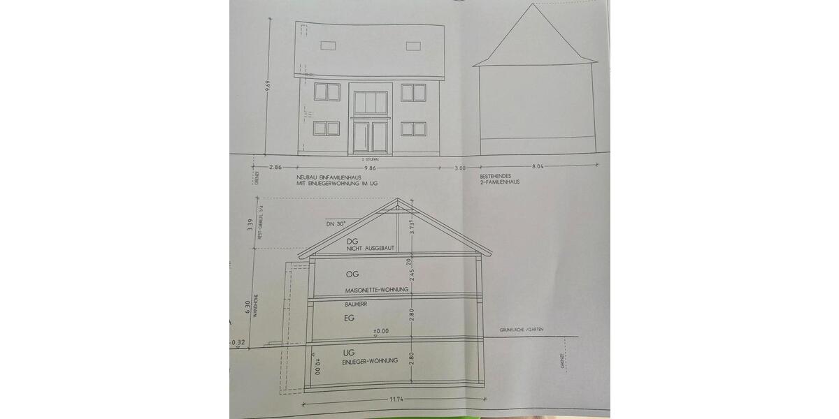 Mehrfamilienhaus, Wohnhaus Ravensburg Eschach - 6.5 Zimmer, 140 m&sup2;, 650.000&euro; | Angebot:26300892