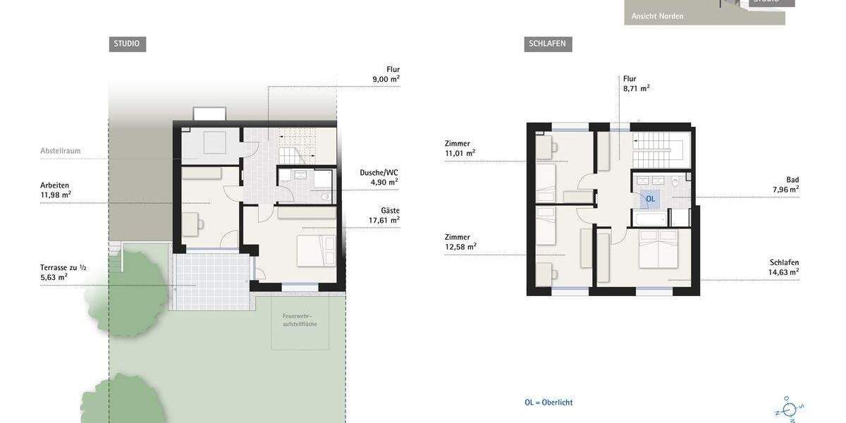 Doppelhaushälfte Ravensburg Weingartshof - 6 Zimmer, 157 m&sup2;, 950.000&euro; | Angebot:25708898