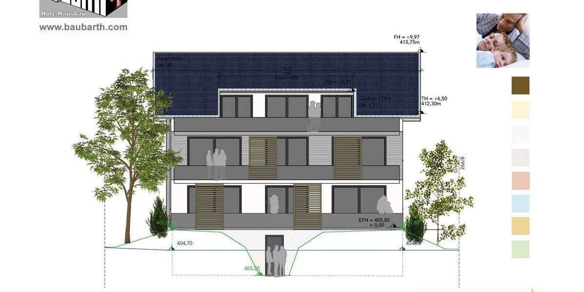 Etagenwohnung Überlingen Nußdorf - 5 Zimmer, 108 m&sup2;, 698.000&euro; | Angebot:25668727