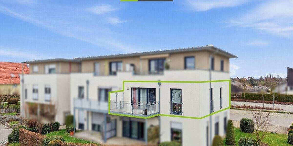 Etagenwohnung Grünkraut - 2 Zimmer, 66 m&sup2;, 298.000&euro; | Angebot:25915557