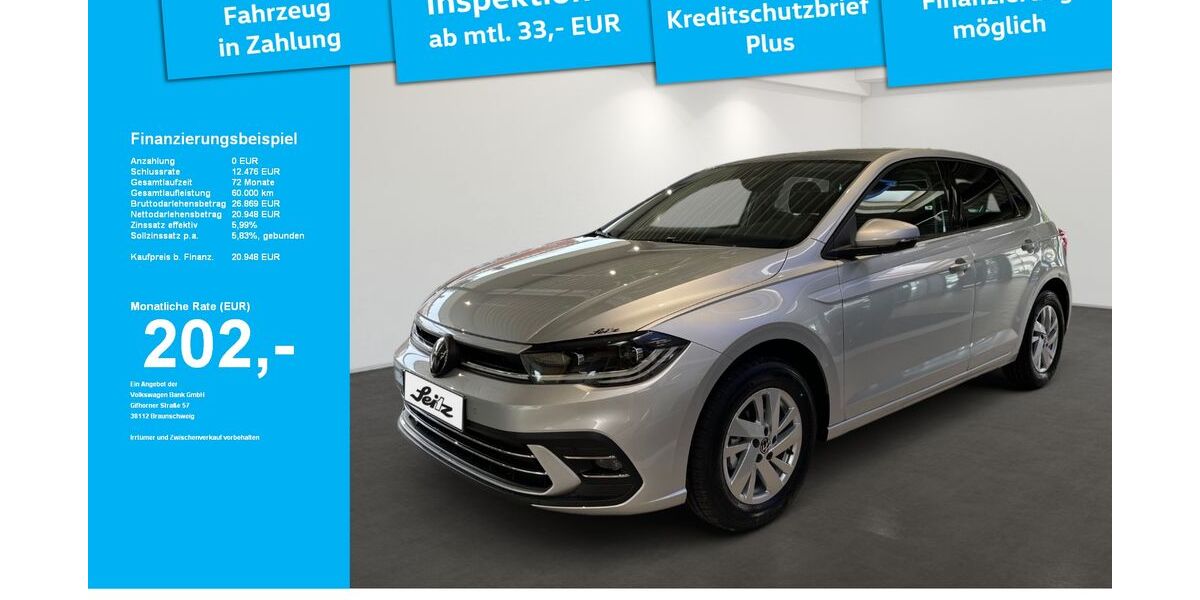 VW Polo 5.400 km 20.898 &euro; Weingarten 88250
