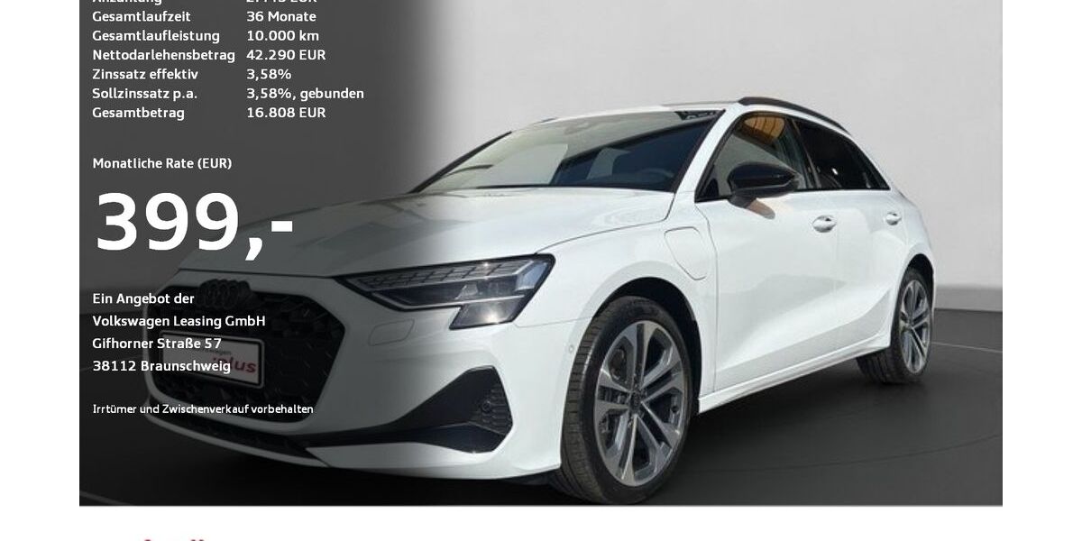Audi A3 7.769 km 42.290 &euro; Ravensburg 88214