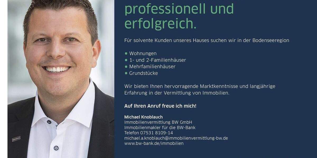 Etagenwohnung Überlingen - 2 Zimmer, 73 m&sup2;, 899.000&euro; | Angebot:25662277