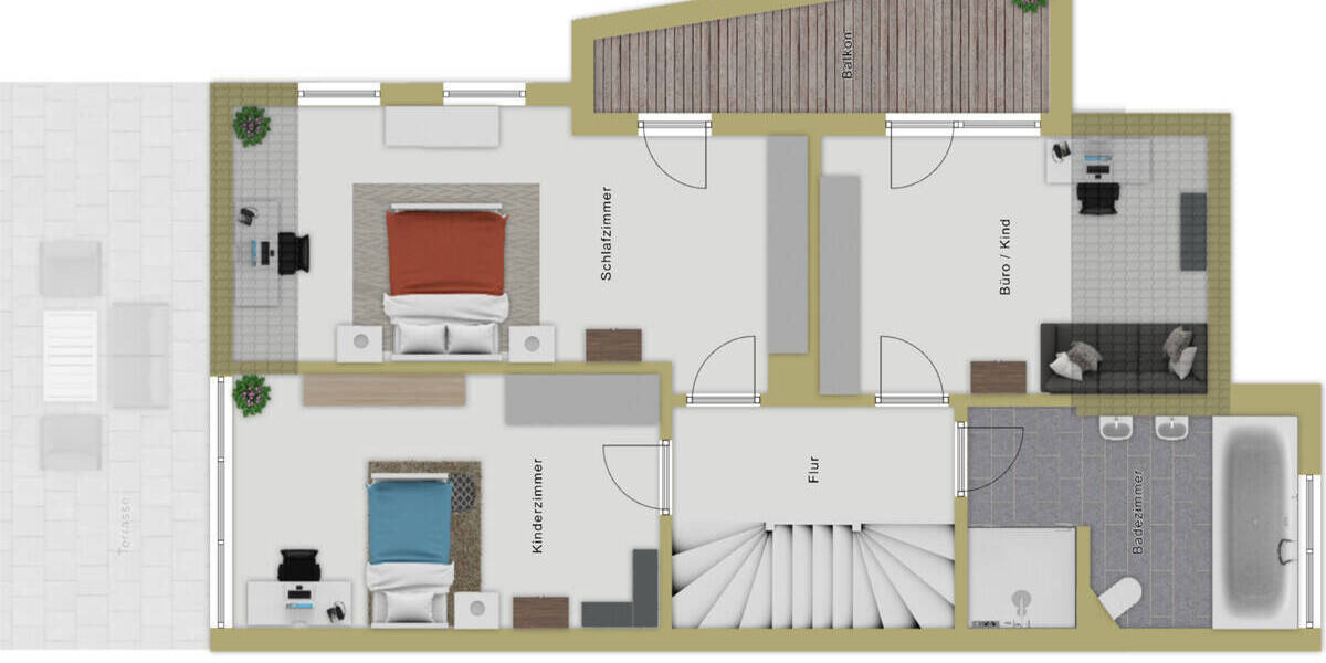 Doppelhaushälfte Meckenbeuren / Hegenberg Meckenbeuren - 5 Zimmer, 163 m&sup2;, 619.000&euro; | Angebot:26259094