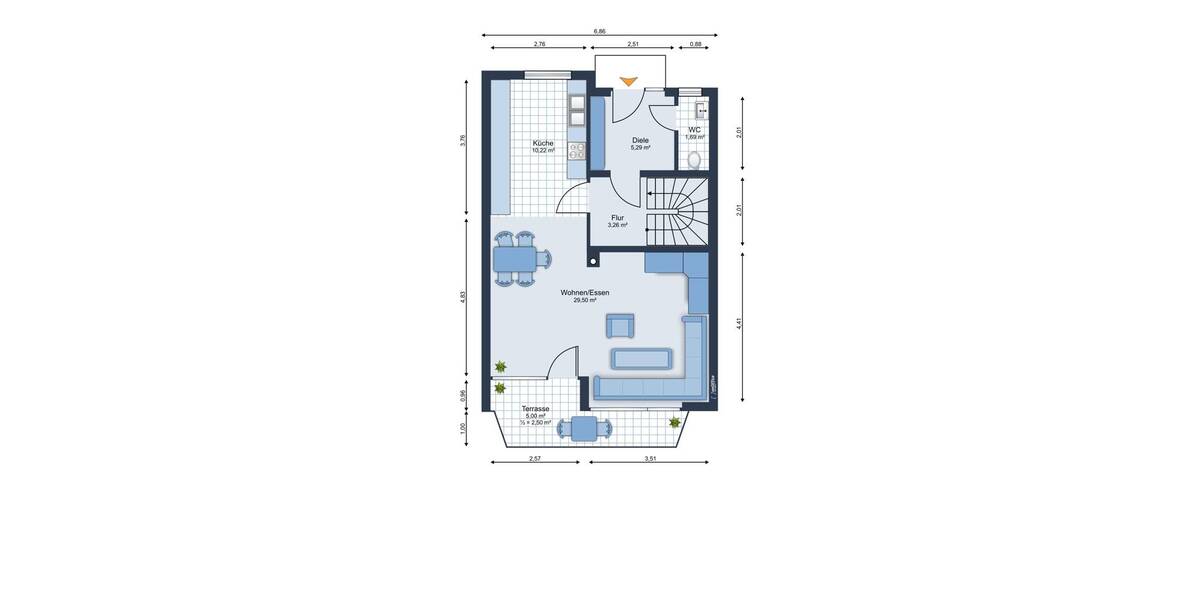 Reihenmittelhaus Friedrichshafen Fischbach - 6 Zimmer, 171 m&sup2;, 690.000&euro; | Angebot:25732133