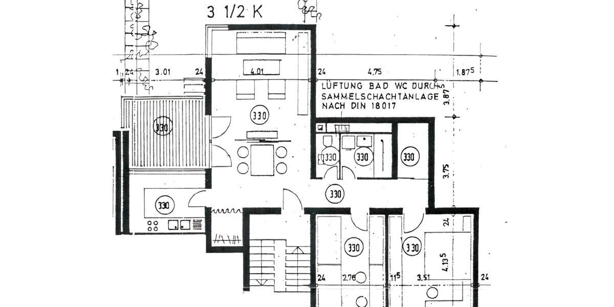 Etagenwohnung Ravensburg Galgenhalde - 3.5 Zimmer, 78 m&sup2;, 300.000&euro; | Angebot:25982382