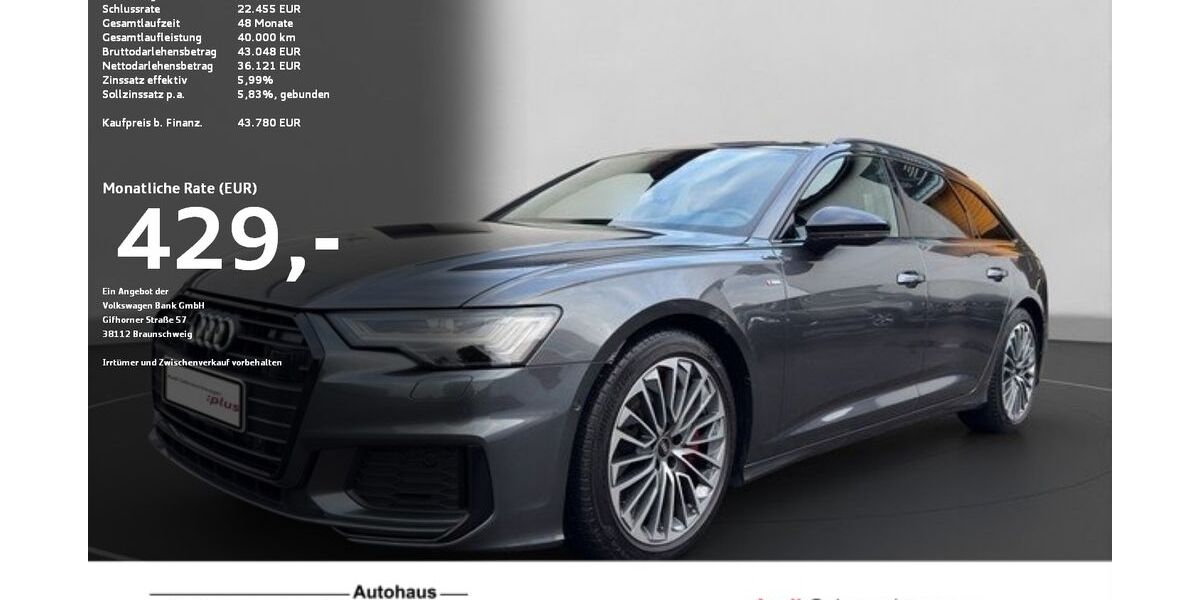 Audi A6 37.719 km 43.780 &euro; Ravensburg 88214
