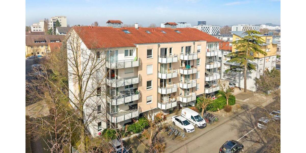 Etagenwohnung Konstanz Paradies - 2 Zimmer, 55 m&sup2;, 295.000&euro; | Angebot:26055780