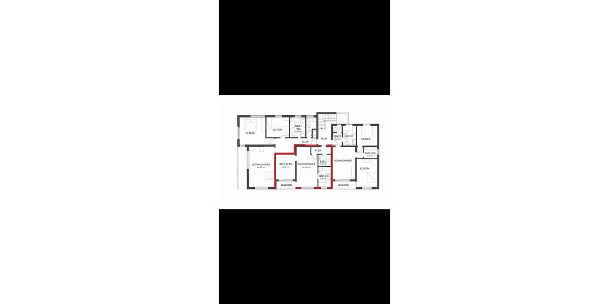 Hochparterre Langenargen - 2 Zimmer, 52 m&sup2;, 950&euro; | Angebot:26033375