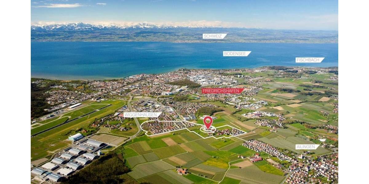 Etagenwohnung Friedrichshafen Ailingen - 3 Zimmer, 89 m&sup2;, 555.600&euro; | Angebot:26218610