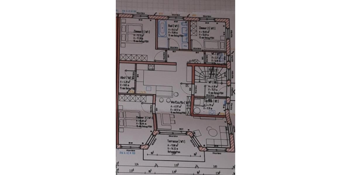 Etagenwohnung Ebenweiler - 4.5 Zimmer, 109 m&sup2;, 1.300&euro; | Angebot:24819039