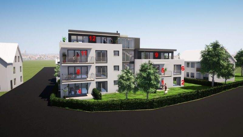 Etagenwohnung Weingarten - 2 Zimmer, 58 m&sup2;, 385.000&euro; | Angebot:25695326