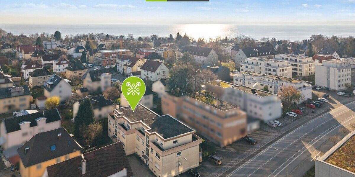 Etagenwohnung Friedrichshafen - 3 Zimmer, 95 m&sup2;, 325.000&euro; | Angebot:25740454