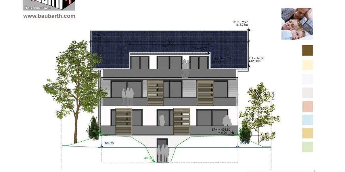 Etagenwohnung Überlingen Nußdorf - 5 Zimmer, 111 m&sup2;, 749.000&euro; | Angebot:25679305