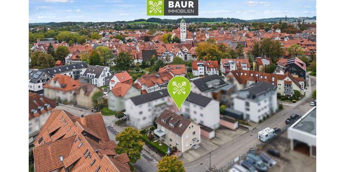 Etagenwohnung Wangen im Allgäu Wangen - 2 Zimmer, 53 m&sup2;, 219.000&euro; | Angebot:25693467