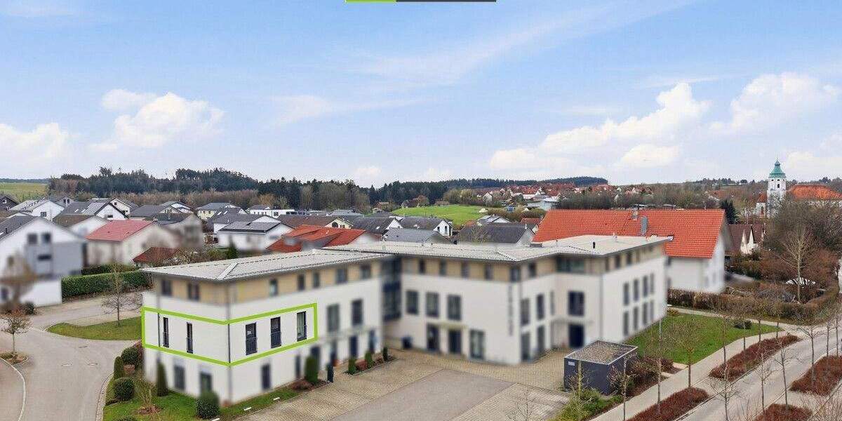 Etagenwohnung Grünkraut - 2 Zimmer, 66 m&sup2;, 298.000&euro; | Angebot:25915557