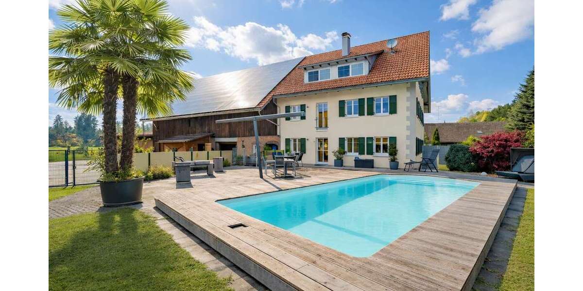 Einfamilienhaus Wangen im Allgäu / Neuravensburg Neuravensburg - 11 Zimmer, 450 m&sup2;, 2.390.000&euro; | Angebot:25300294