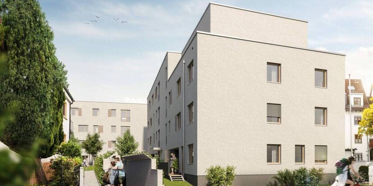 Etagenwohnung Friedrichshafen Schmitthennersiedlung - 3 Zimmer, 90 m&sup2;, 759.900&euro; | Angebot:25668001