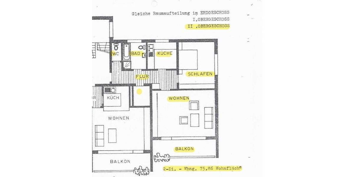 Etagenwohnung Uhldingen-Mühlhofen / Unteruhldingen Unteruhldingen - 2 Zimmer, 75 m&sup2;, 320.000&euro; | Angebot:25700997