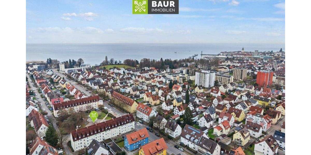 Etagenwohnung Friedrichshafen Allmannsweiler - 2 Zimmer, 56 m&sup2;, 220.000&euro; | Angebot:25693559