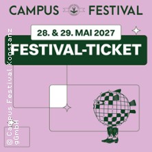 Kombiticket Freitag & Samstag - Campus Festival Konstanz 2027 28.05.2027 Bodenseestadion