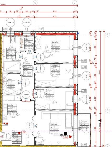 Etagenwohnung Wangen im Allgäu - 4.5 Zimmer, 92 m&sup2;, 925&euro; | Angebot:26677352
