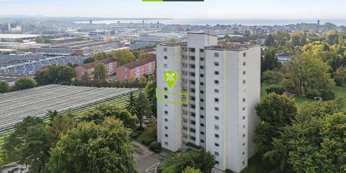 Etagenwohnung Friedrichshafen - 4.5 Zimmer, 108 m&sup2;, 329.000&euro; | Angebot:25515503