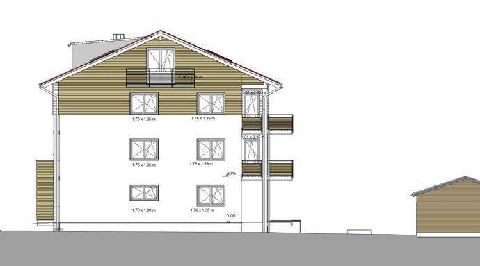 Etagenwohnung Oberteuringen Rammetshofen - 4 Zimmer, 110 m&sup2;, 1.320&euro; | Angebot:25999602