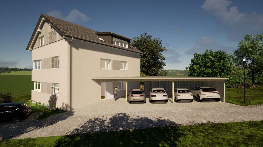 Etagenwohnung Wasserburg (Bodensee) Selmnau - 3 Zimmer, 92 m&sup2;, 628.900&euro; | Angebot:25695362