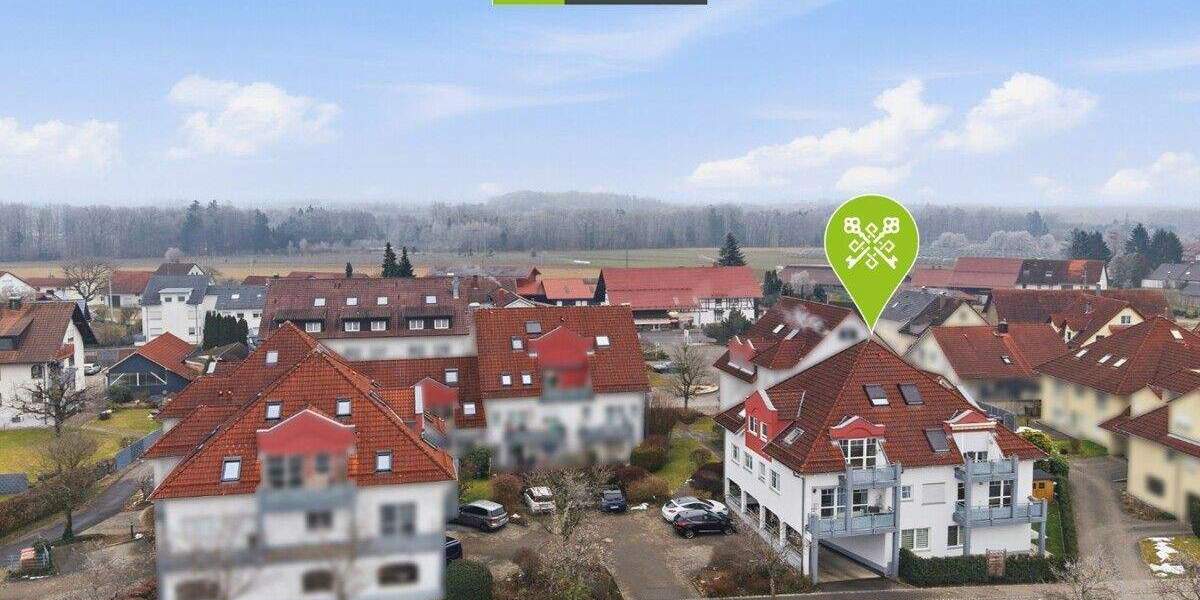 Etagenwohnung Meckenbeuren Buch - 2 Zimmer, 56 m&sup2;, 259.000&euro; | Angebot:25776472