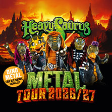 Heavysaurus - Metal Tour 2026 16.05.2026 Petersberghalle Gau-Odernheim